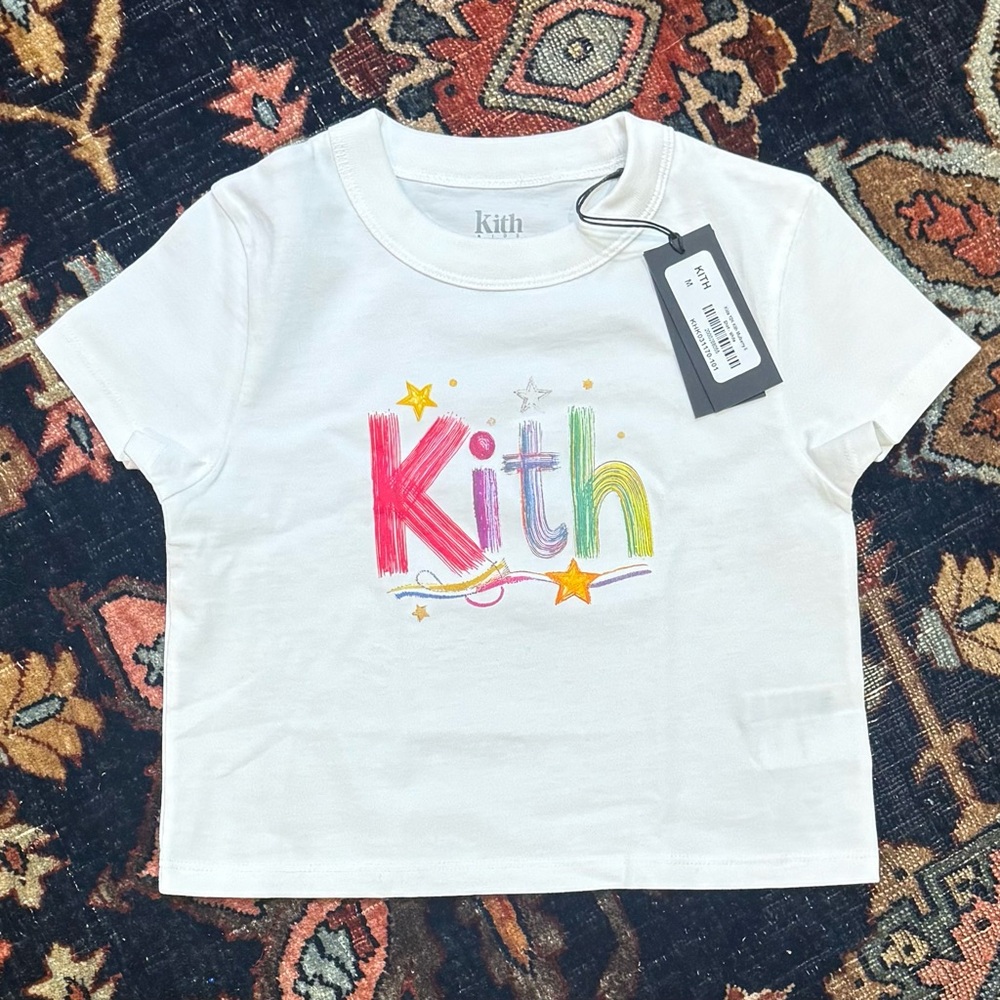 Kith Kids Multicolor Logo Tee NWT